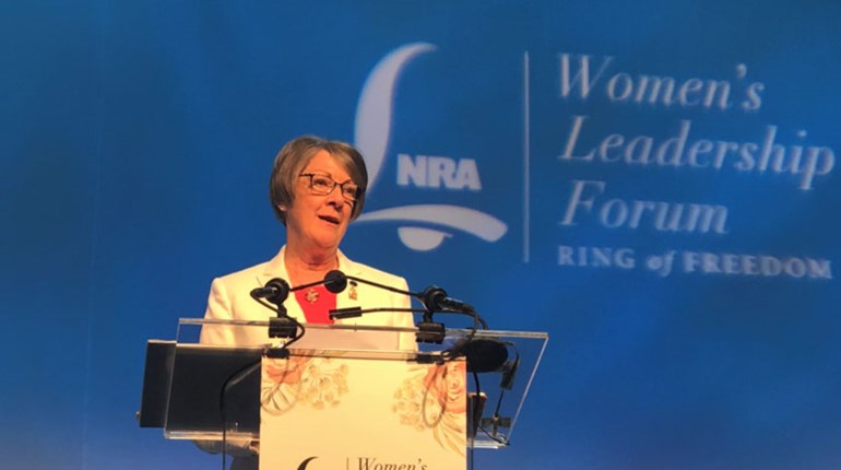 MidwayUSA's Brenda Potterfield Receives 2019 Sybil Ludington Women’s Freedom Award | An Official Journal Of The NRA