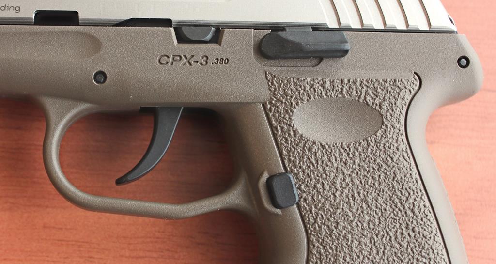 A closer look at the controls on the CPX-3RD.