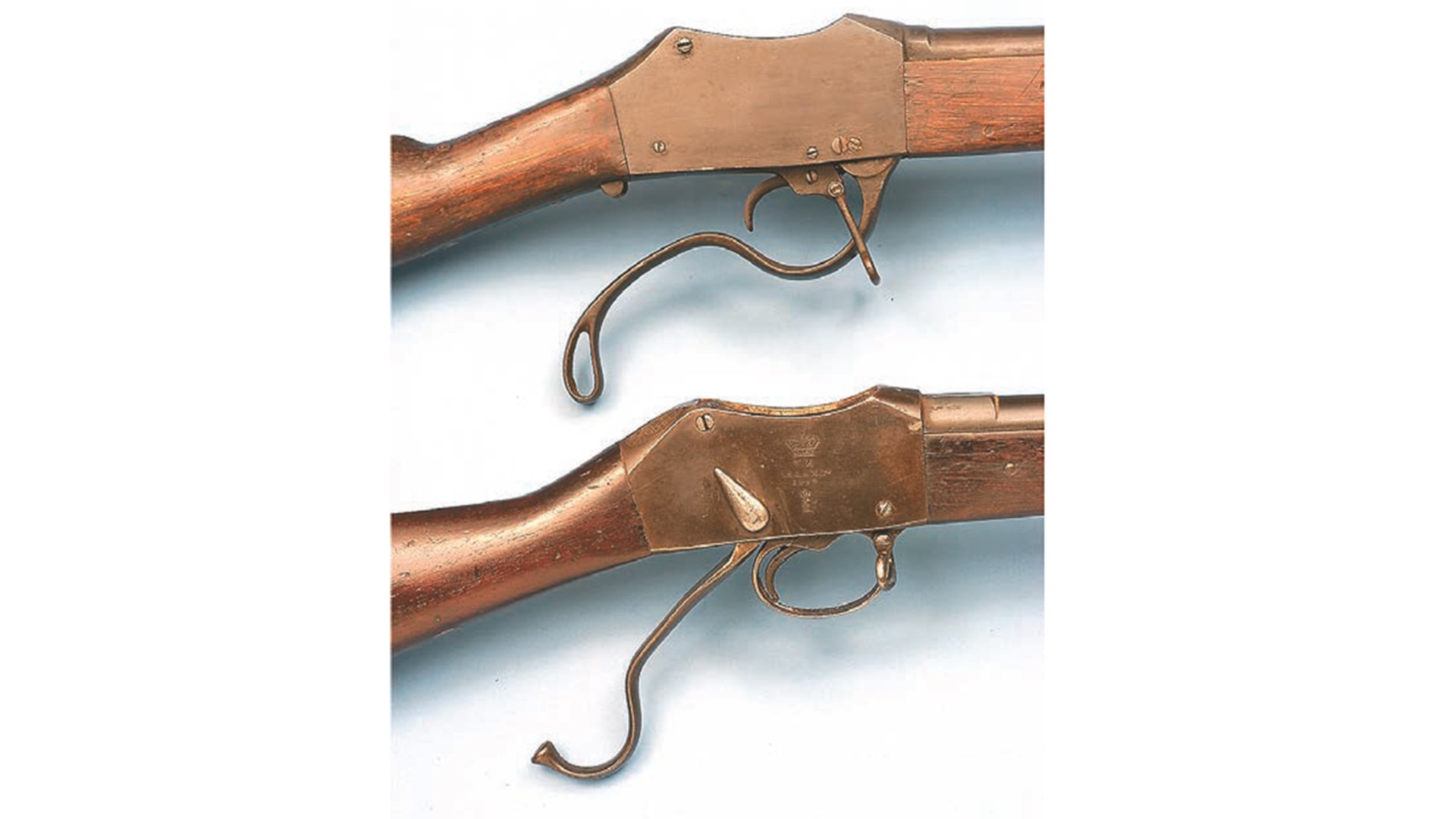two guns on top of each other martini-henry