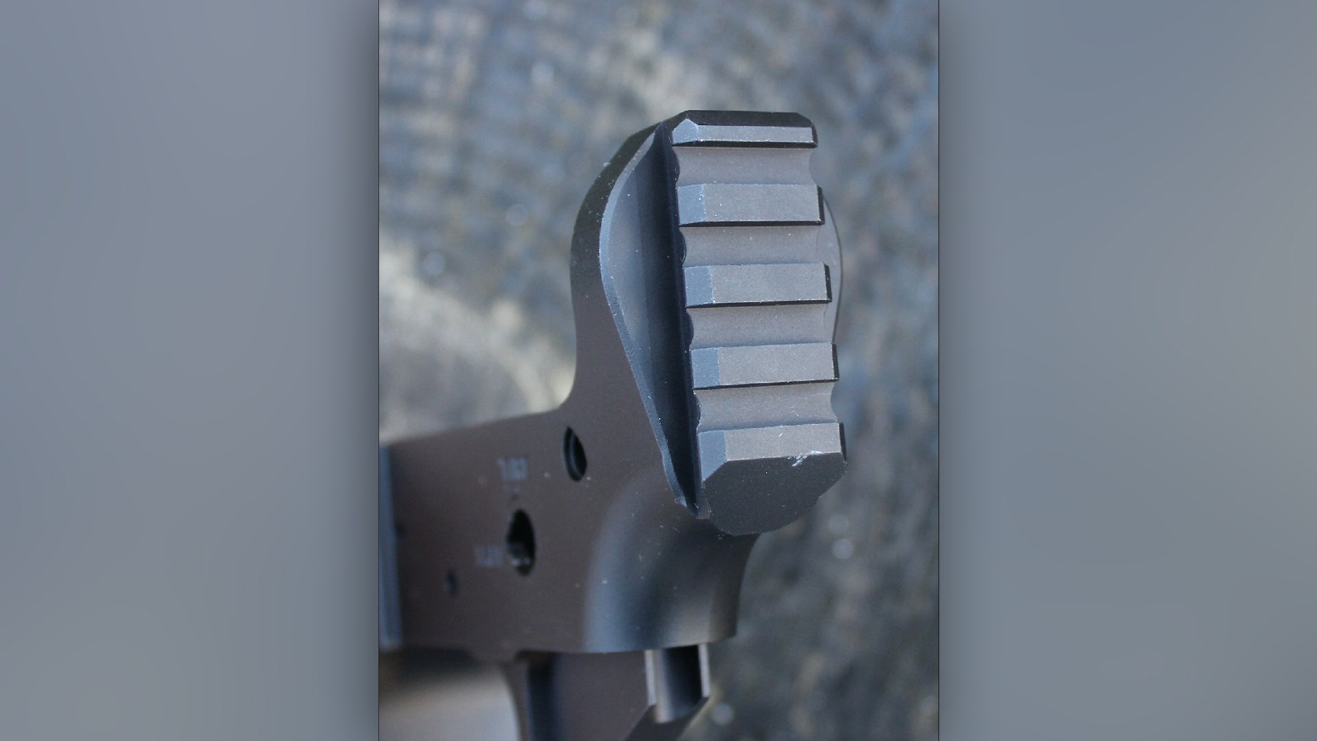 Brownells BRN-180 receiver black metal picatinny rail gun parts