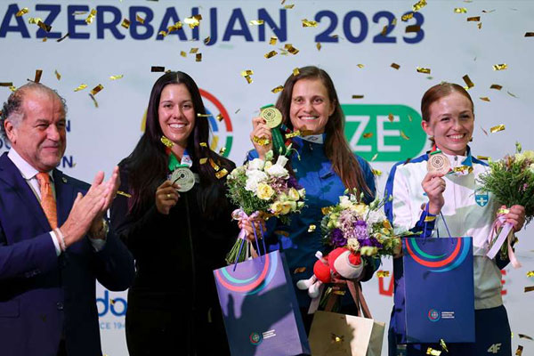 USA Shooting: Dania Vizzi Claims Women's Skeet Silver Medal At ISSF World Championships