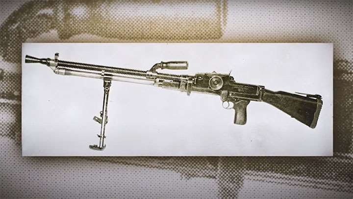 The Czech ZB-26 which became the Bren gun.