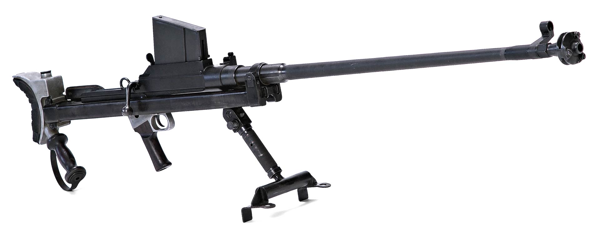 At 36 lbs., the Boys could hardly be called light, but it weighed substantially less than a Browning M2 .50 BMG, which weighed 128 lbs. with its tripod.