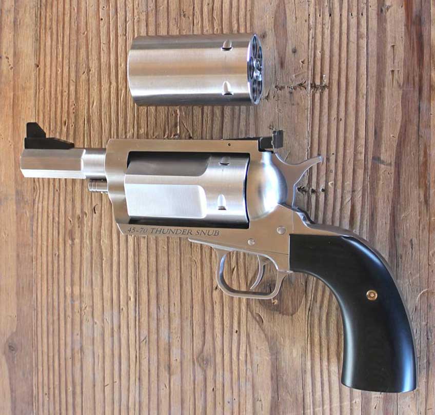stainless steel revolver