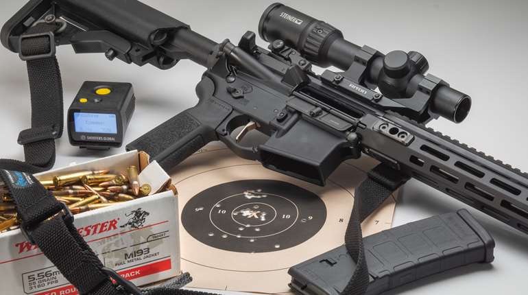 AR on table with target