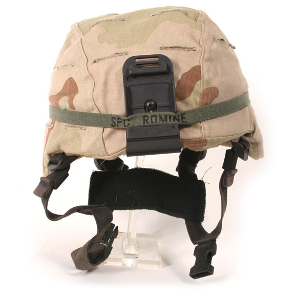 G.I.-issued helmet