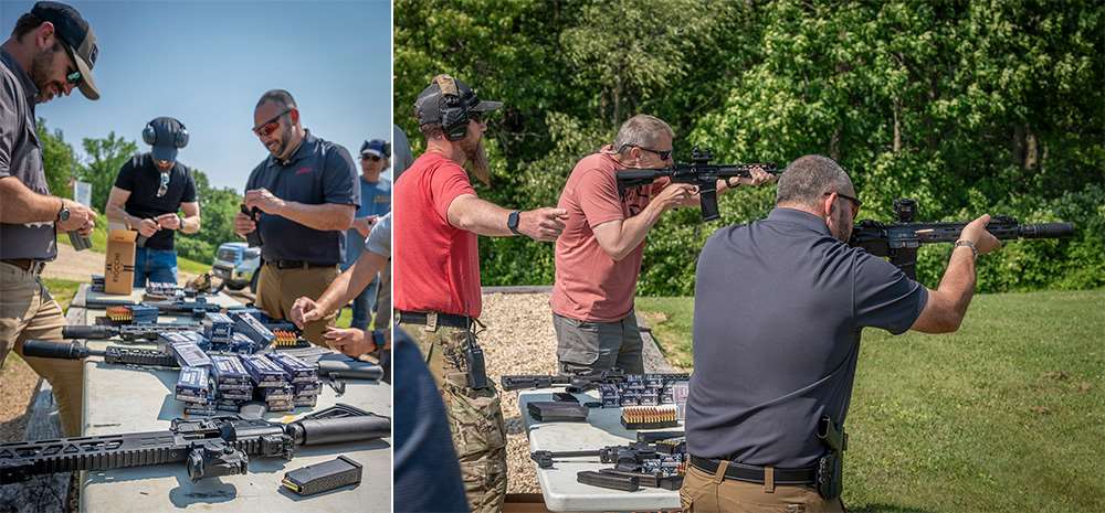 testing the Fiocchi short-barrel ammunition