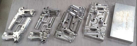 metal guns parts machining manufacturing