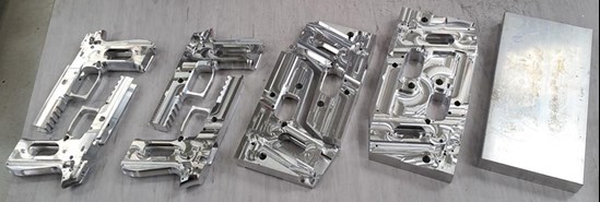 metal guns parts machining manufacturing