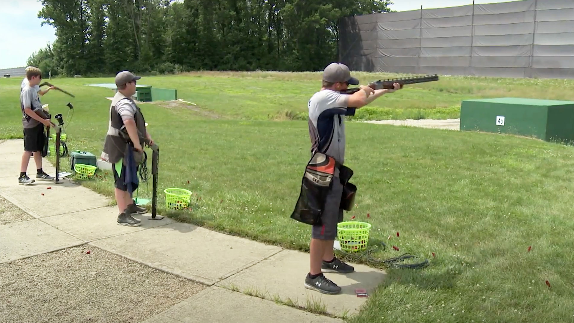 ARTV Scholastic Clay Target Program National Championship shotgun competition student athletes.