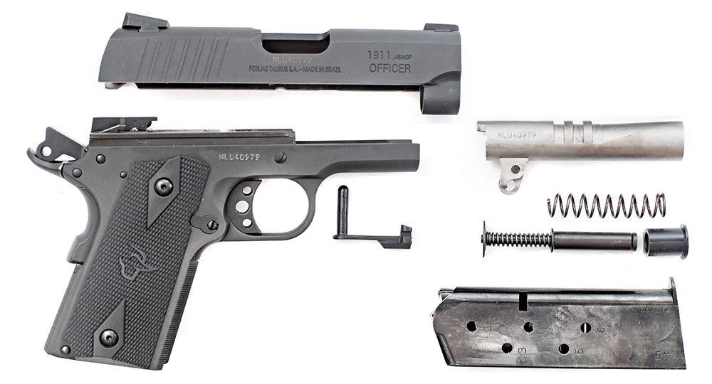 Taurus 1911 Officer features