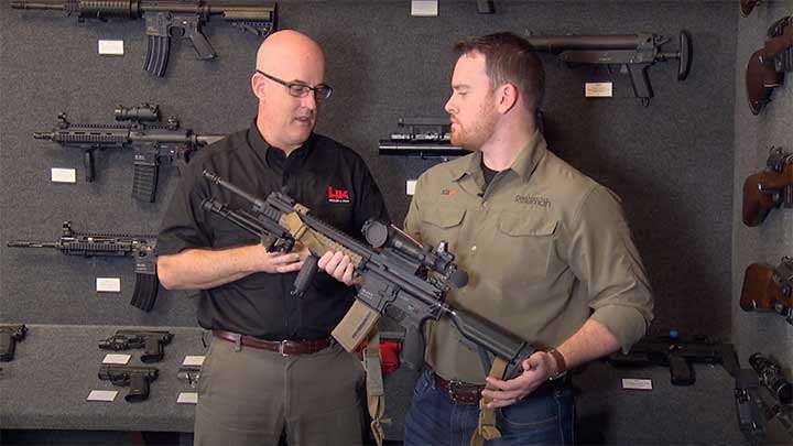 American Rifleman&#x27;s Joe Kurtenbach takes a close look at the H&amp;K M27 IAR.