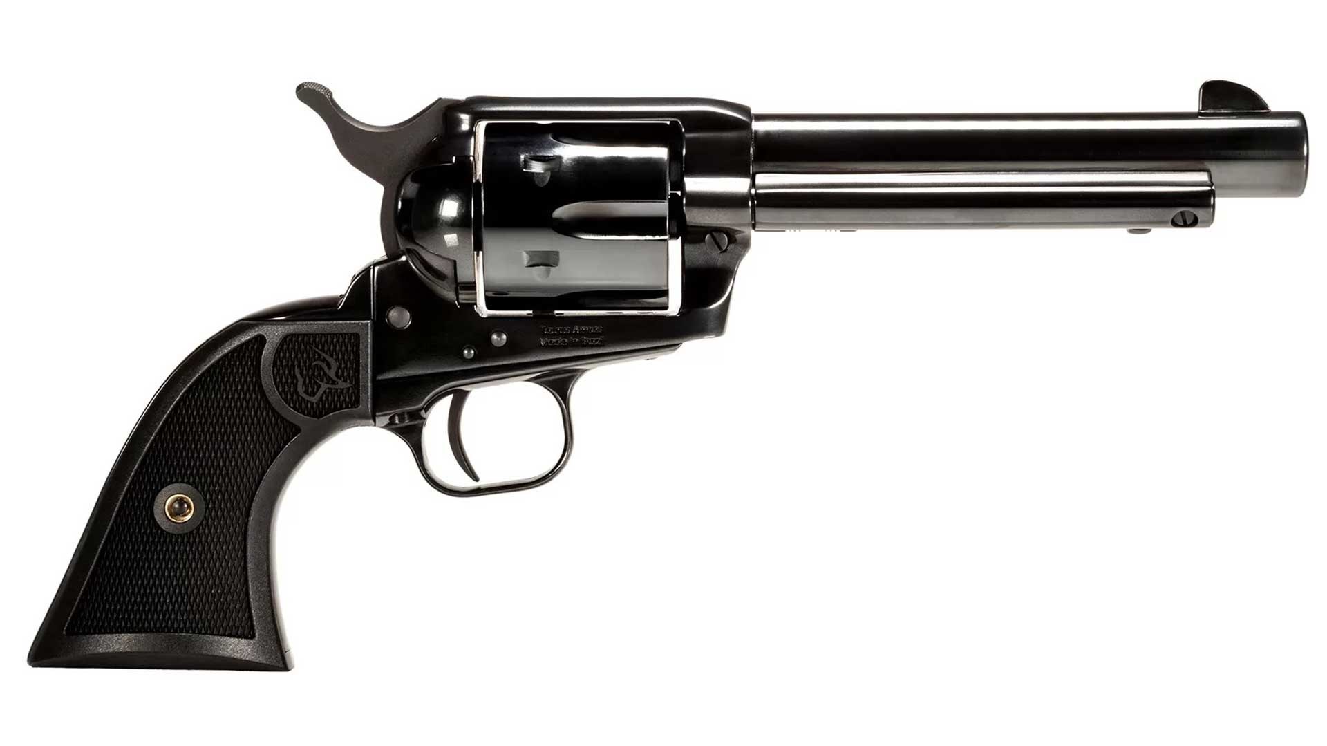 Right side of the Taurus Deputy single-action revolver.