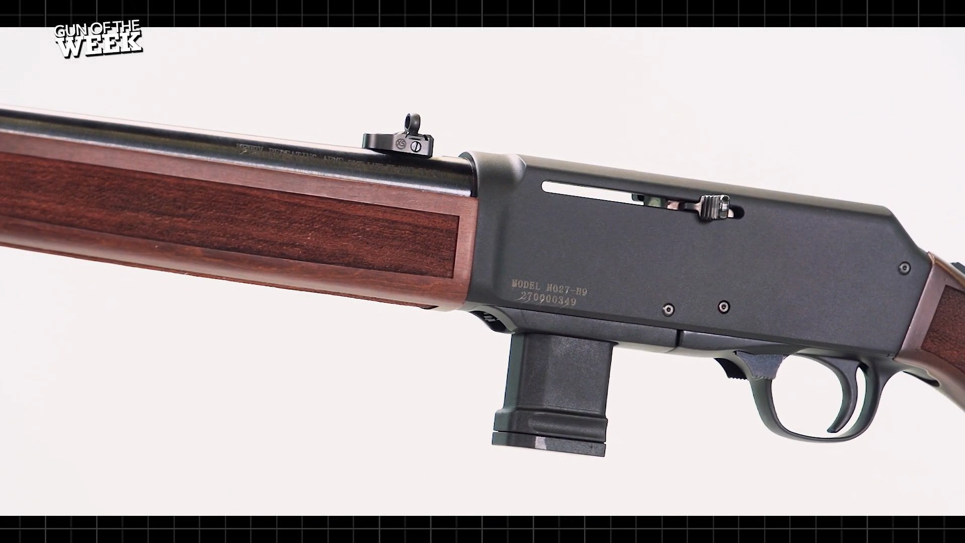 Henry Homesteader pistol caliber carbine left-side view on white