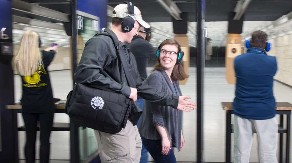 shooters at the range