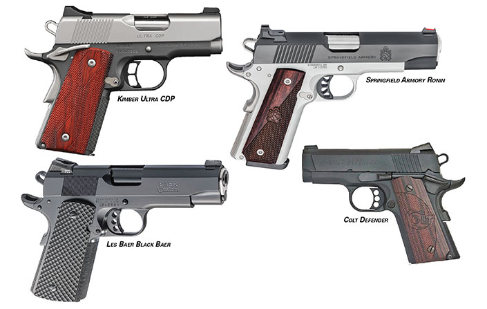 9 mm Luger-chambered M1911 pistols