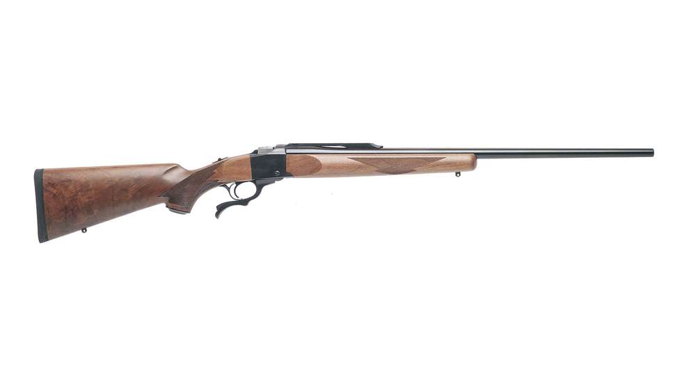 Sturm, Ruger & Co. Number 1 lever-action rifle wood stock blued steel