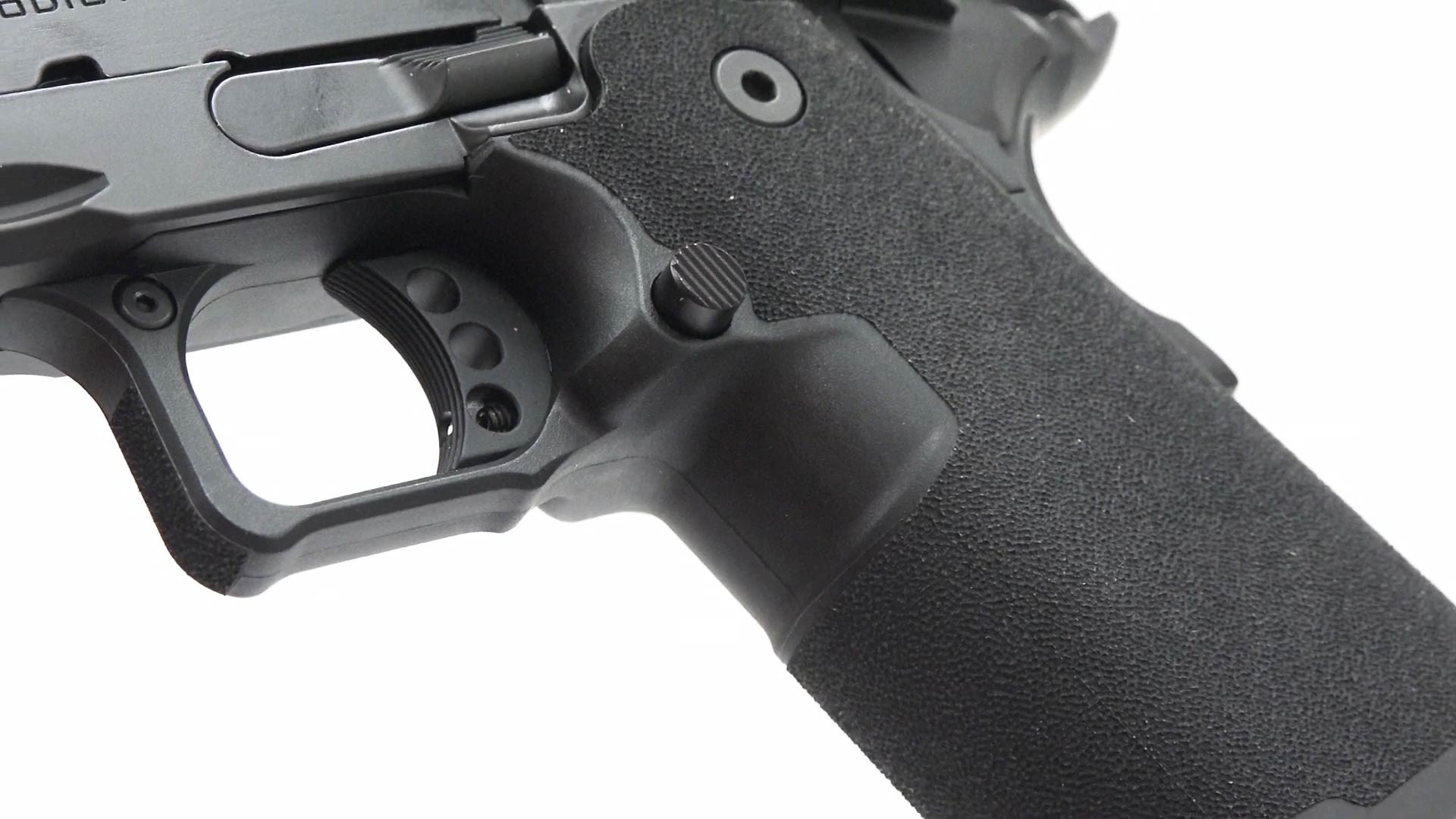 Springfield Armory Prodigy details frame trigger grip magazine release gun pistol 9 mm