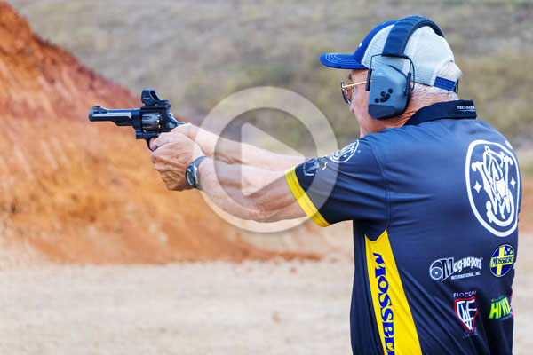 WATCH: Jerry Miculek Sets NRA World Record With Fastest Time To Hit 6 Plates With A 9 mm Revolver