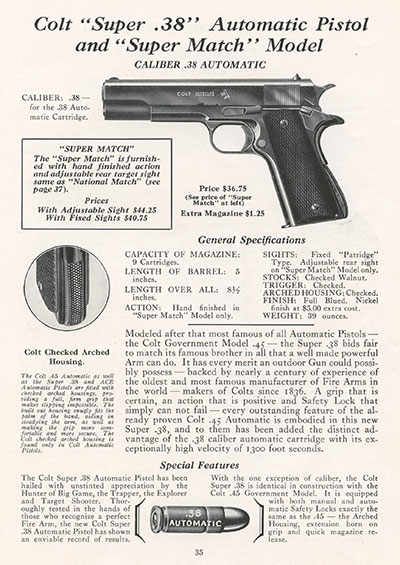 Colt Super .38