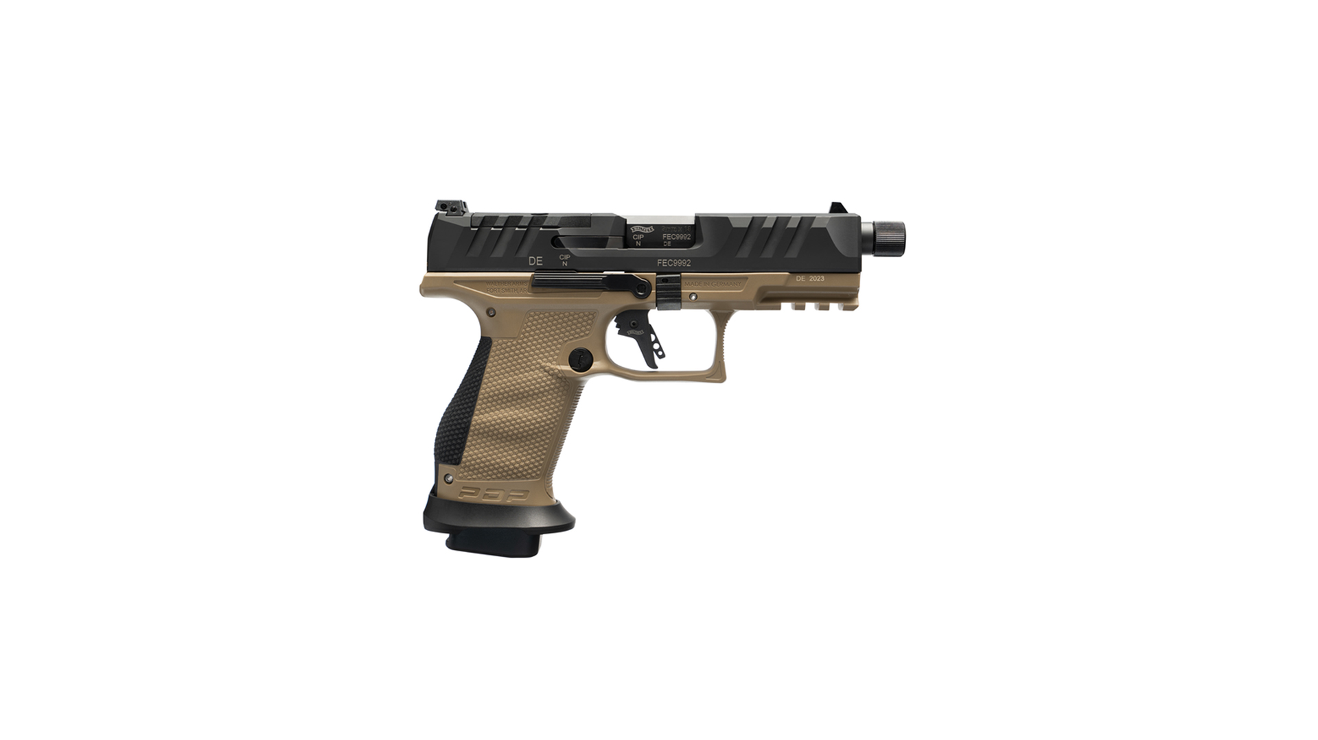Gun Of The Week: Walther PDP Pro SD 4.6” Compact Two-Tone Tan | An Official Journal Of The NRA