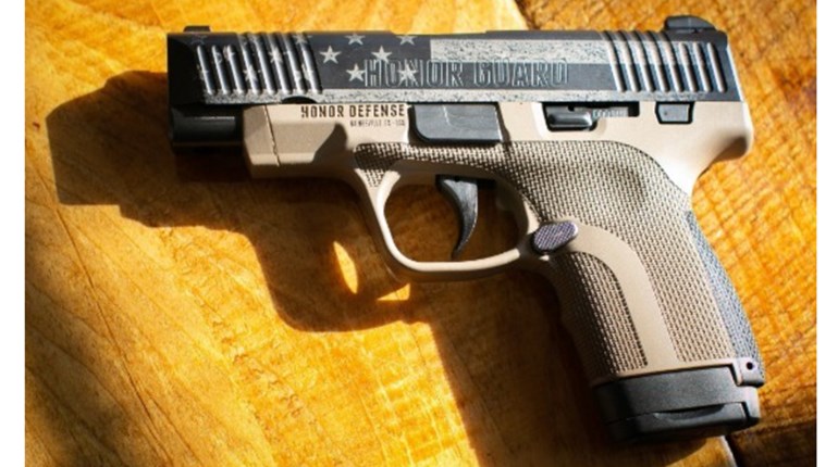 Honor Defense Secure Our Borders #911 Pistol to be Auctioned for C.O.P.S. | An Official Journal Of The NRA