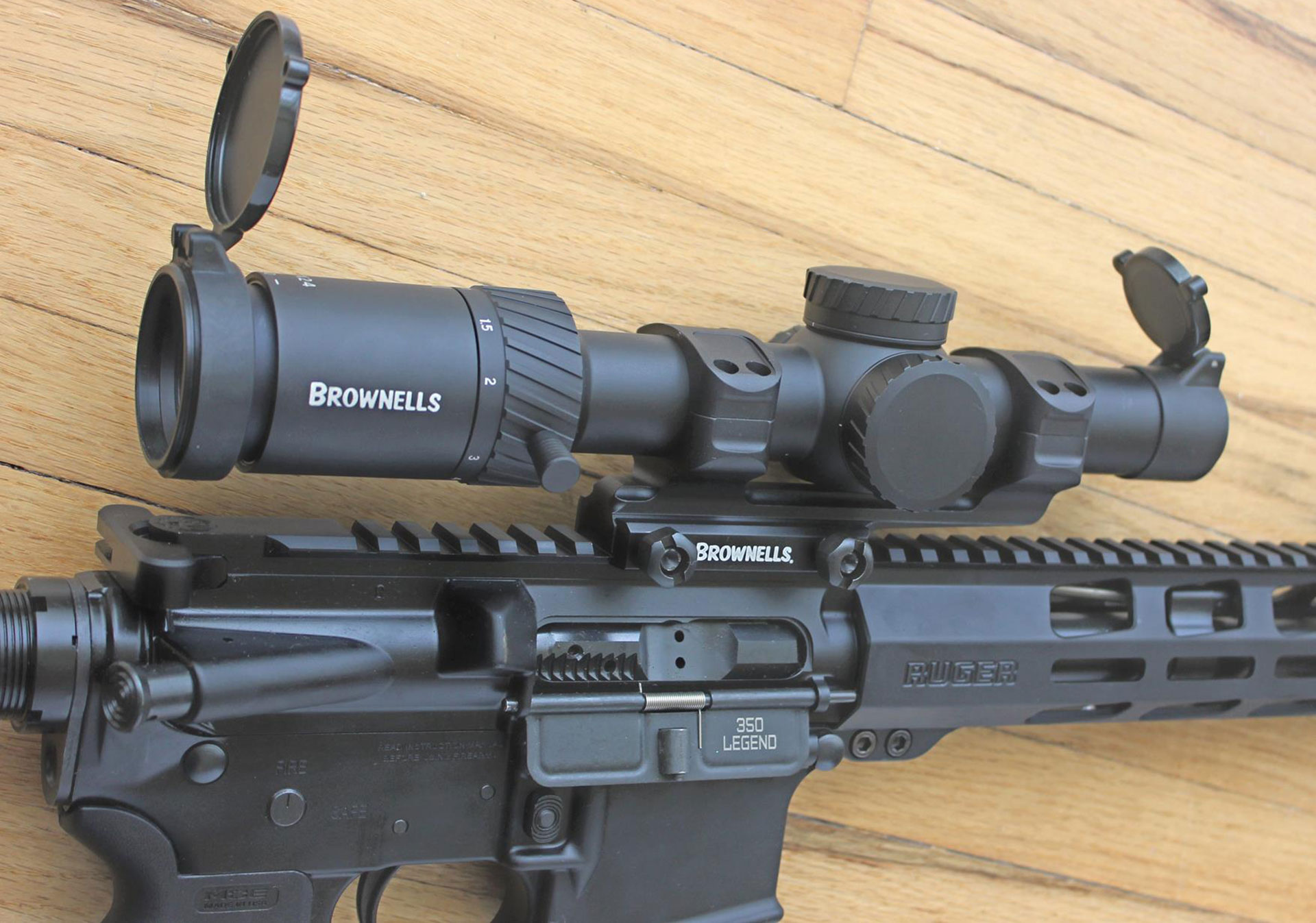 The Ruger AR-556 is representative of the flexible, factory-produced AR carbines available chambered in .350 Legend.