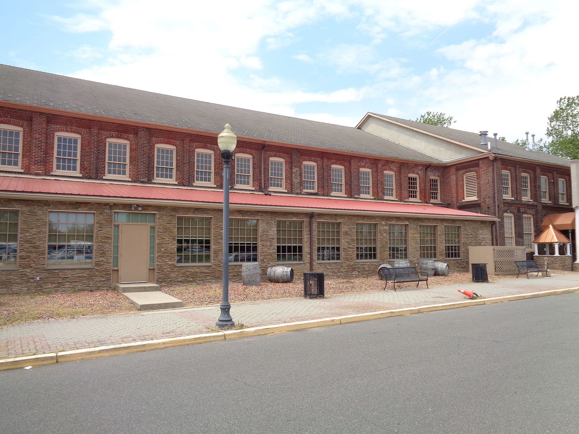 “Cooper’s” restaurant in Trenton, N.J., occupies the remnants of the former locomotive works, and later ”US Trenton” musket factory, where the Fenians converted 5,020 of their rifle-muskets into Needham breechloaders. Courtesy of the author.