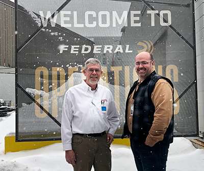 John Zent, Federal President Jason Vanderbrink