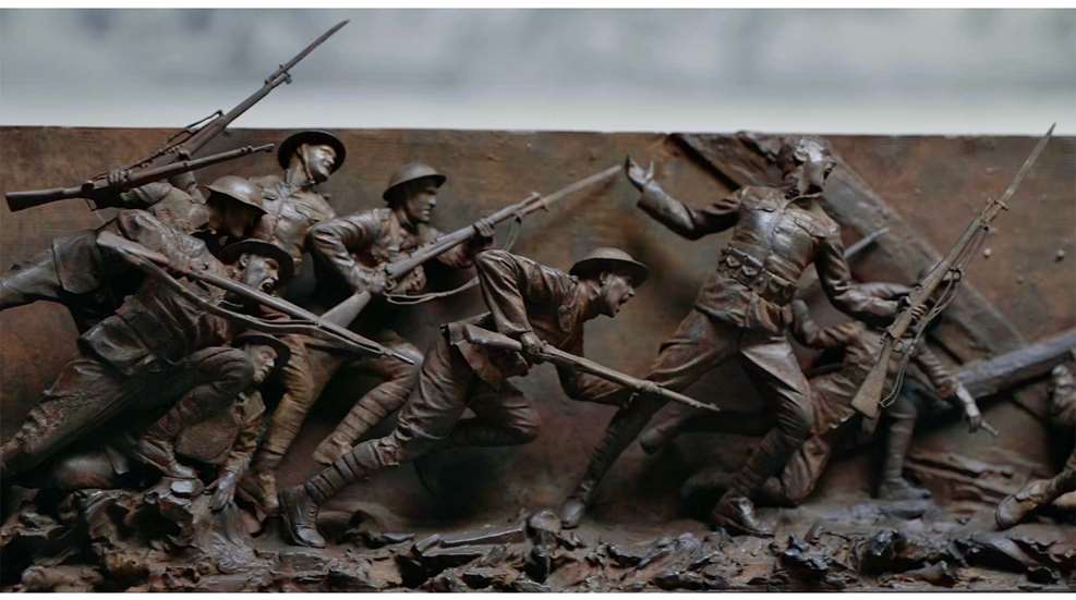 National World War One Memorial Sculpture F