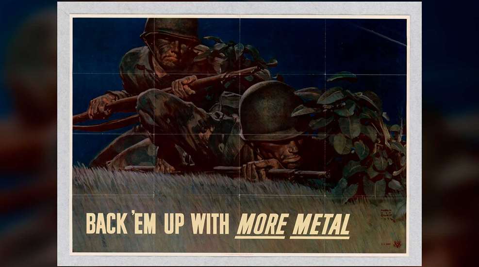 World War II Production Poster