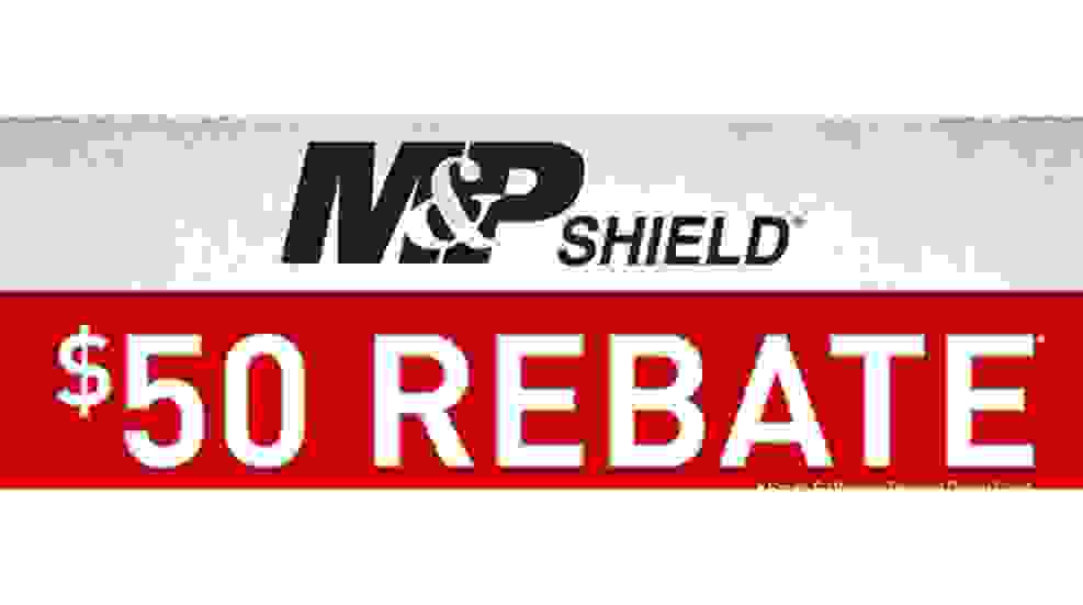 Smith Wesson Announces 50 Rebate On M P Shield Pistols An Official 