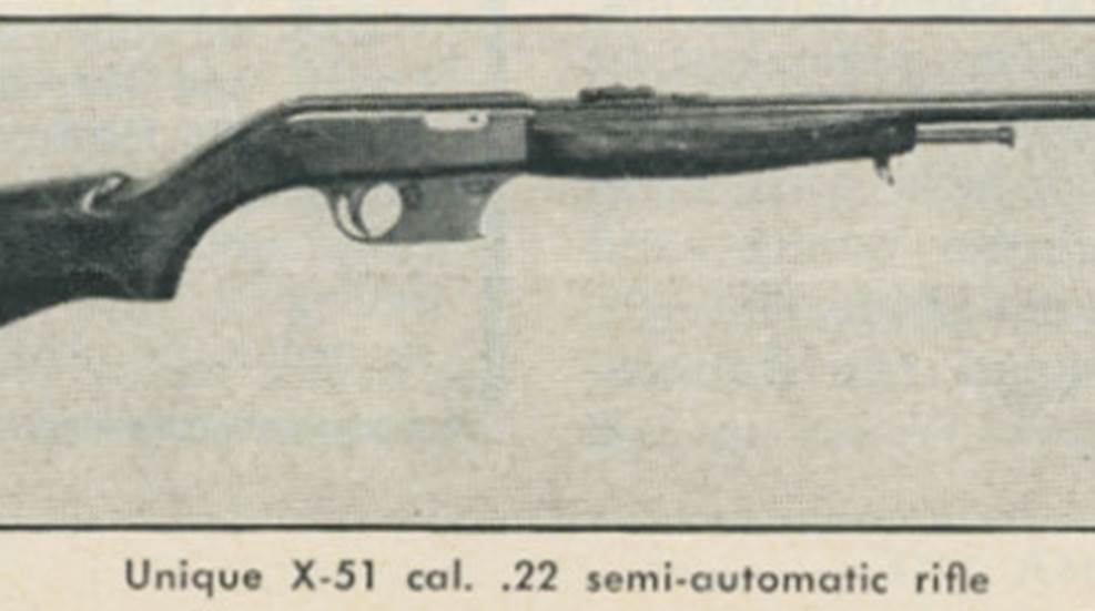 Unique X-51 Rifle | An Official Journal Of The NRA