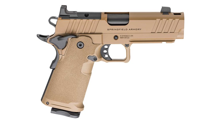 Springfield Armory Launches Coyote Brown 1911 DS Prodigy Comp Pistols | An Official Journal Of The NRA