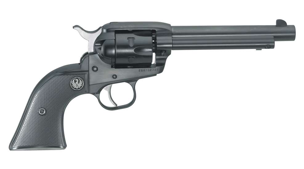 Ruger New Model Single-Six revovler right-side view black gun