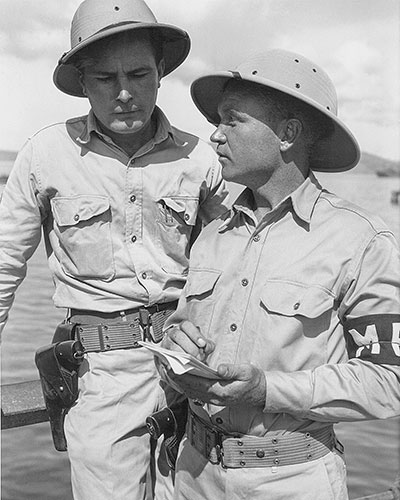 two World War II U.S. Army military policemen