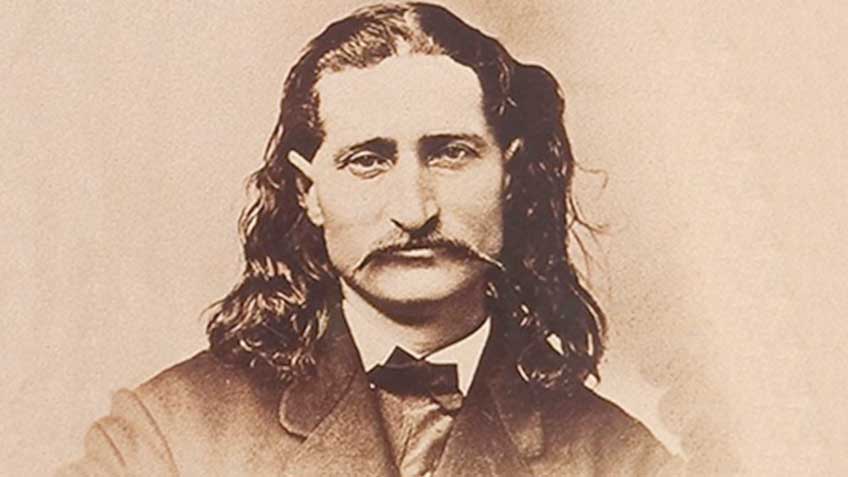 James Butler &quot;Wild Bill&quot; Hickok portrait.