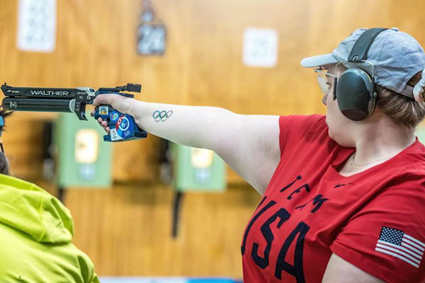 USA Shooting: Lagan Earns Two Pan American Games Medals, U.S. Olympic Quota Slot