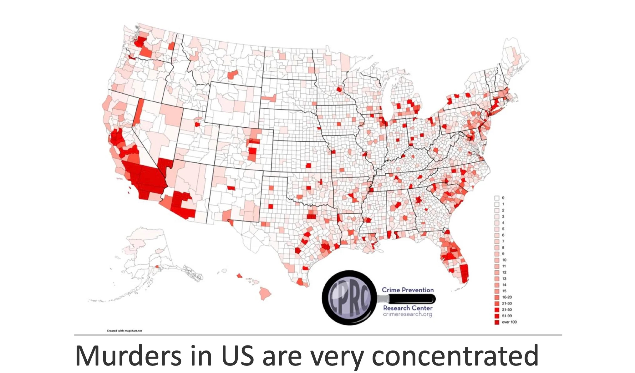 Distribution Of Murders In US.Jpg
