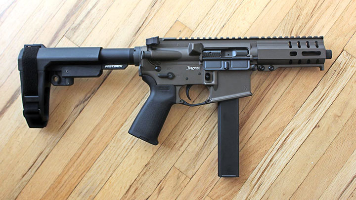 A right-side view of the CMMG Mk9 RDB.