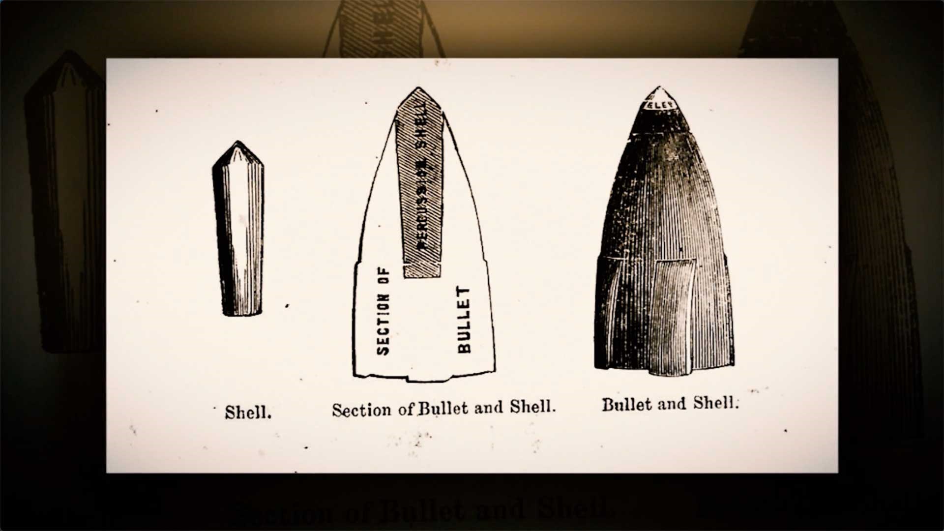 Cross-section of the Jacob Double Rifle bullet.