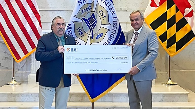 Henry Supports Fallen Firefighters Foundation | An Official Journal Of The NRA