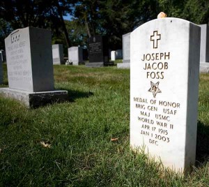 Veterans Day: Joe Foss Grave