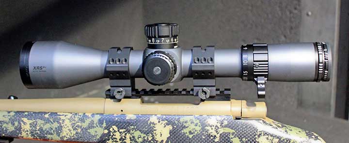 the Bushnell Tactical XRS II-i scope mounted to the Howa 1500 build.