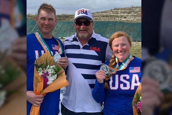 USA Shooting: Glenn Eller, Alicia Gough Capture ISSF World Cup Mixed Team Trap Silver Medal