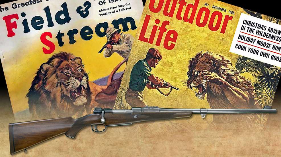 Outdoor life and Field and Stream Magazine covers