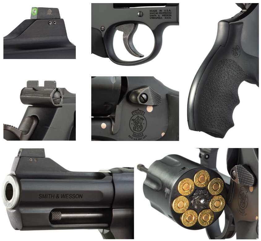 Smith &amp; Wesson  Model 386 Night Guard features