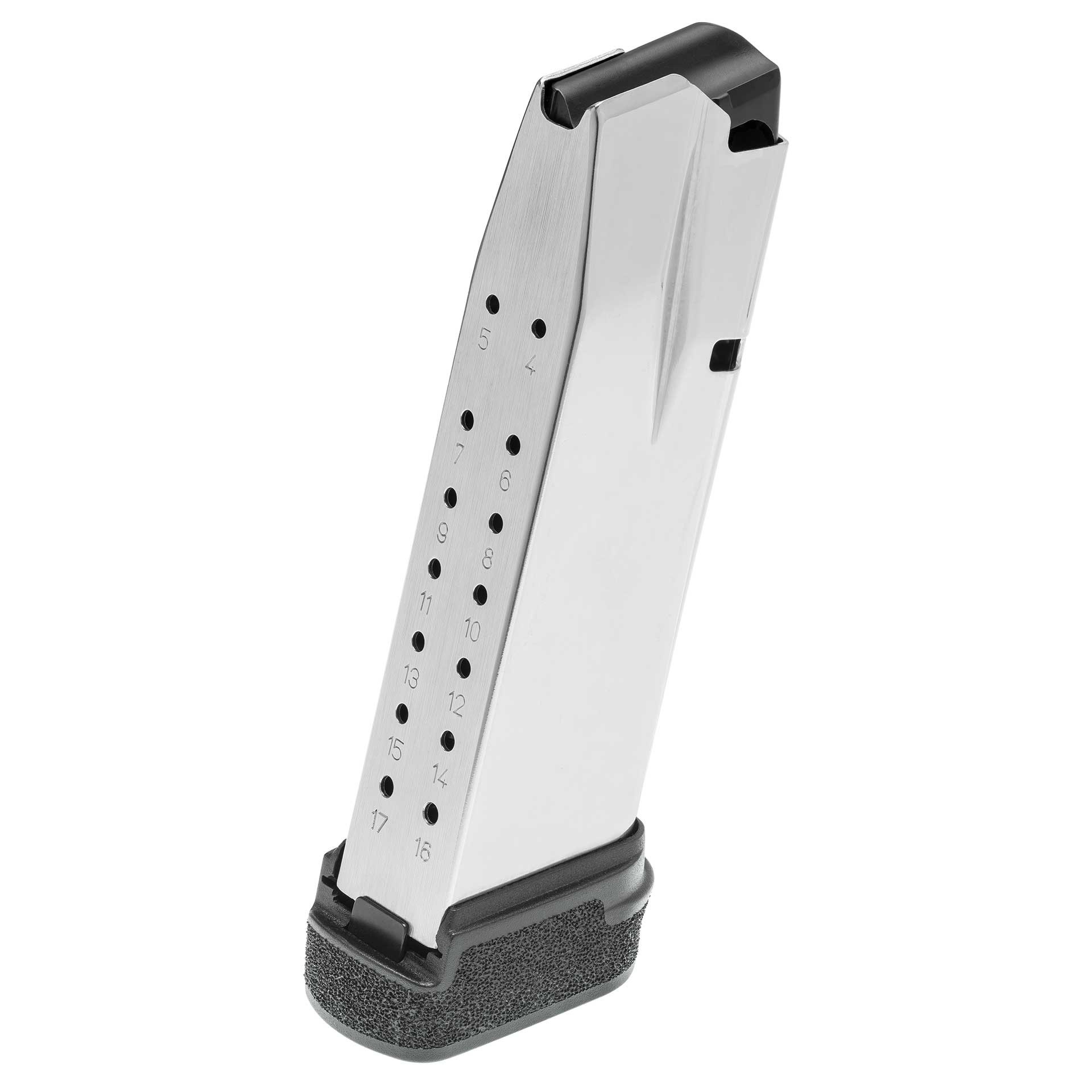 Black version of the Springfield Hellcat Pro 17-Round Magazine