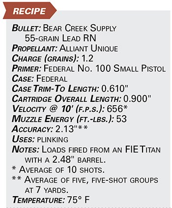 .25 ACP specs