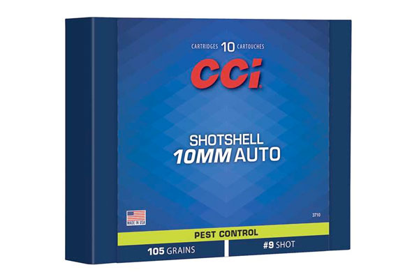 First Look: CCI 10mm Auto Pest Control Shotshells